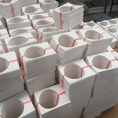 Soluble fiber heat resistent gasket