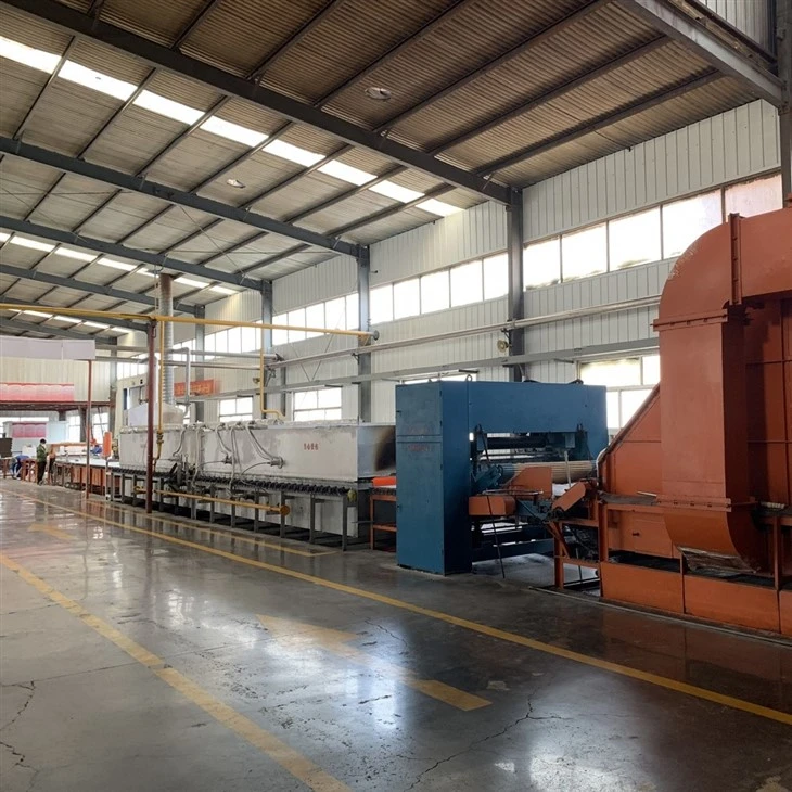 Barisan Pengeluaran Selimut Gentian Seramik 5000T
